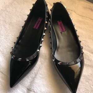 -SOLD-New Rock studded Flat Shoes (Women’s size 8)